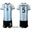 Argentina Leandro Paredes 5 Hjemme VM 2022 - Barn Draktsett
